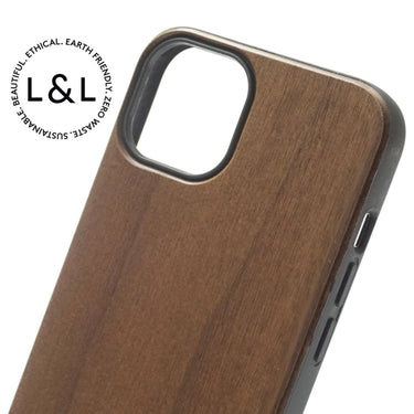 Eco Friendly Walnut iPhone 14 Case - Loam & Lore